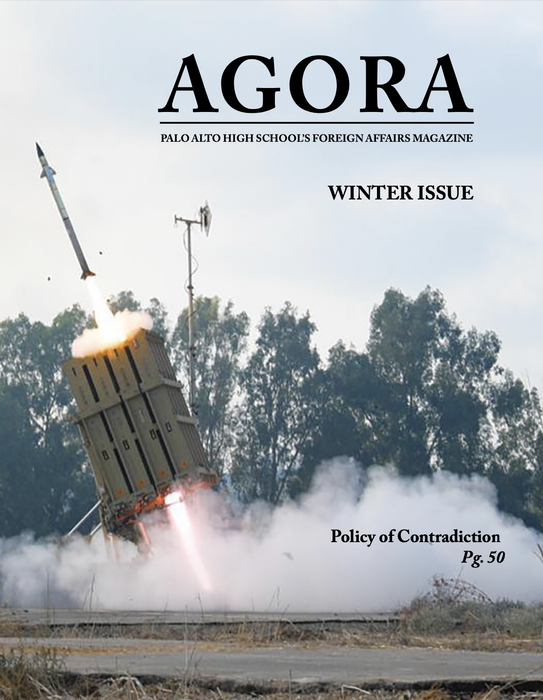 Agora is a Print Magazine